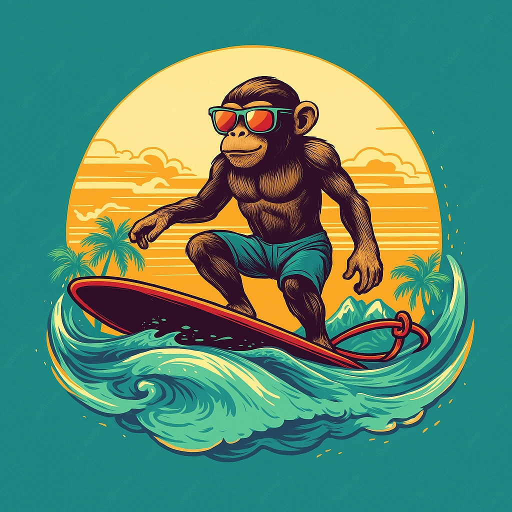 Monkey Surfing Demo